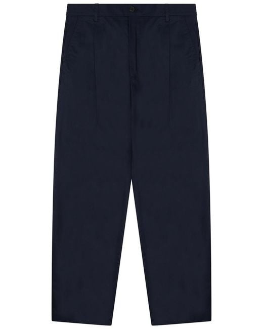 Department 5 Blue Regular Fit Pants for men