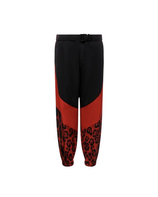 Dolce & Gabbana Black Nylon Pants for men