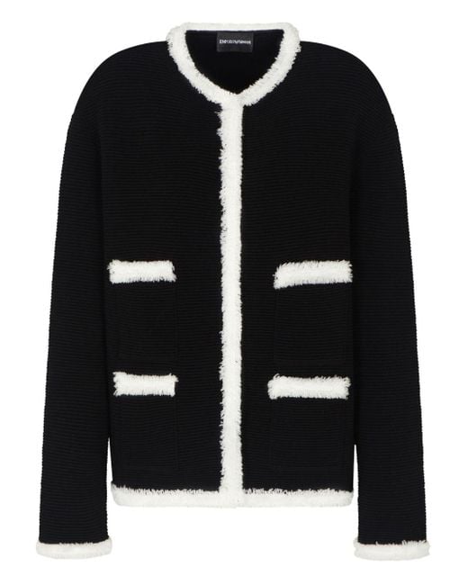 Chaqueta blazer Emporio Armani de color Black