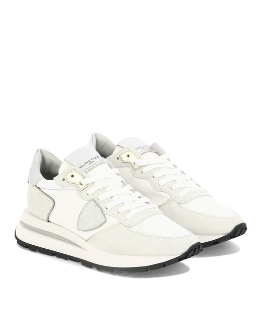 Philippe Model White Sneakers