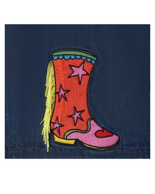 Stella McCartney Blue Stella Mc Cartney Skirt "Boot"