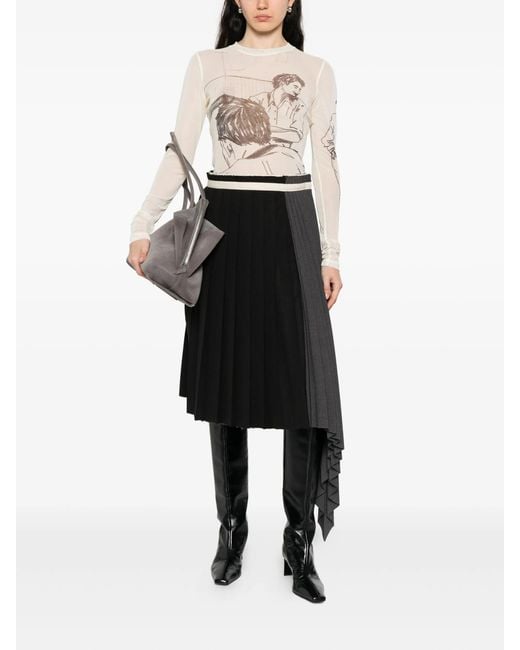 FEDERICO CINA Gray Oversize Botton Down Shirt