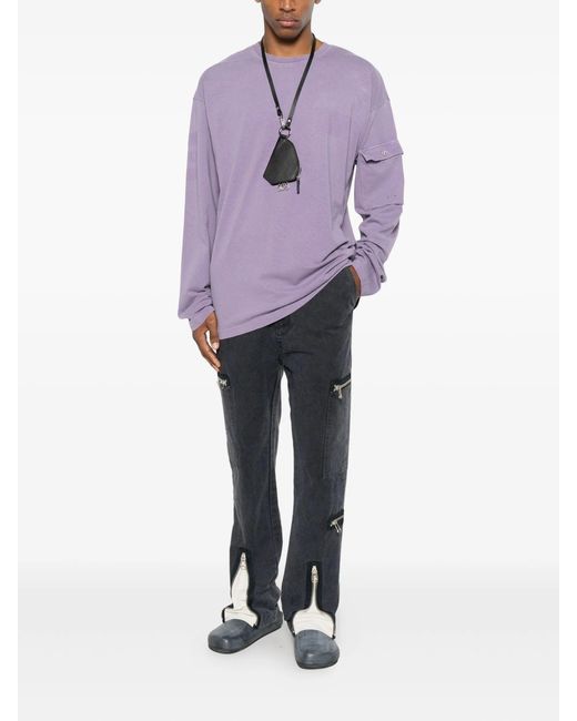 Oamc Peacemaker Gray Flight Pant for men