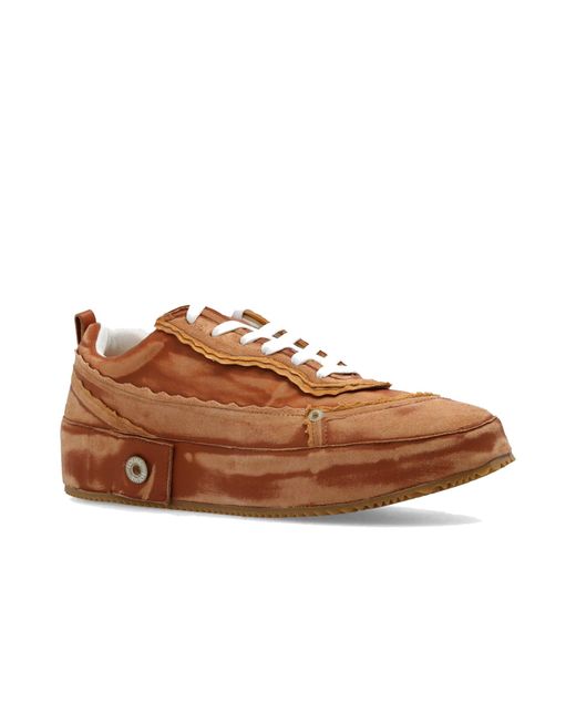 Loewe Dekonstruierte Turnschuhe in Brown für Herren