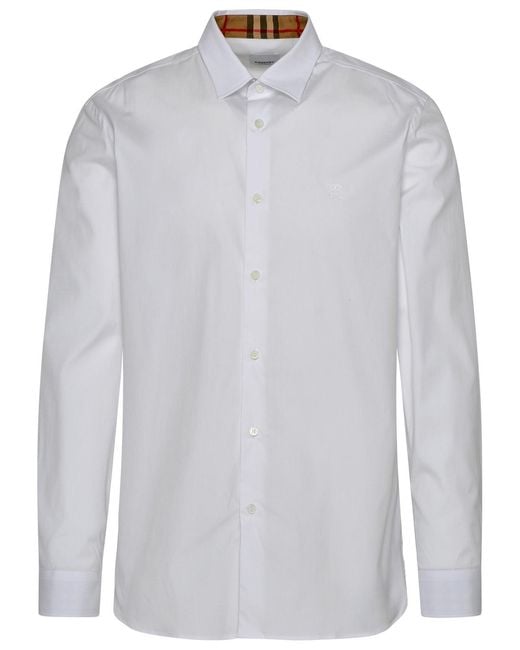 Burberry White Sherfield Shirt