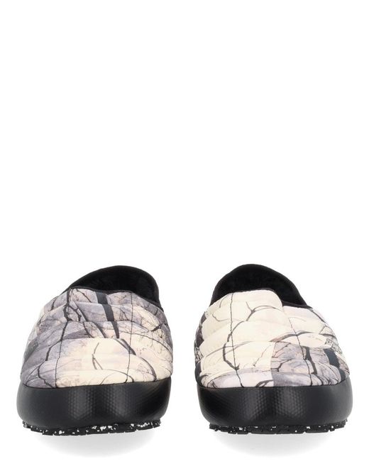 The North Face White Printed Slippers for men