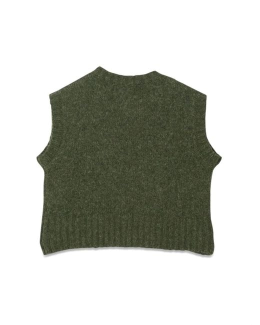 Aspesi Green Tricot Vest