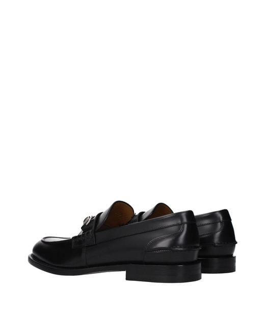 Gucci Black Loafers Leather
