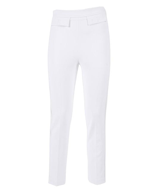 Elisabetta Franchi White Trousers