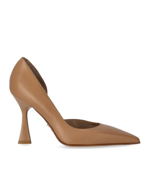 Sergio Levantesi Brown Mila Pump