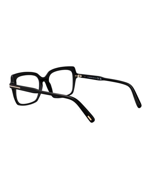 Tom Ford Black Nero Lucido Acetate Optical Glasses