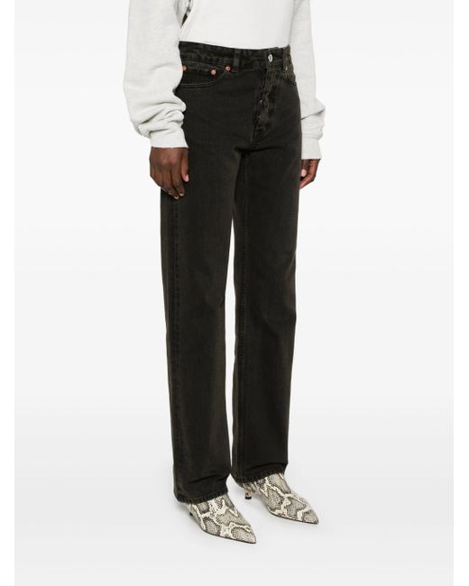 Our Legacy Linear Cut Broek in het Black