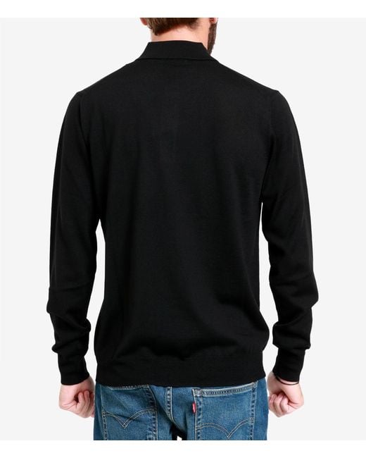 Paolo Pecora Black Sweaters for men