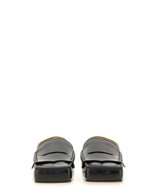 Jacquemus White Carre Moccasin