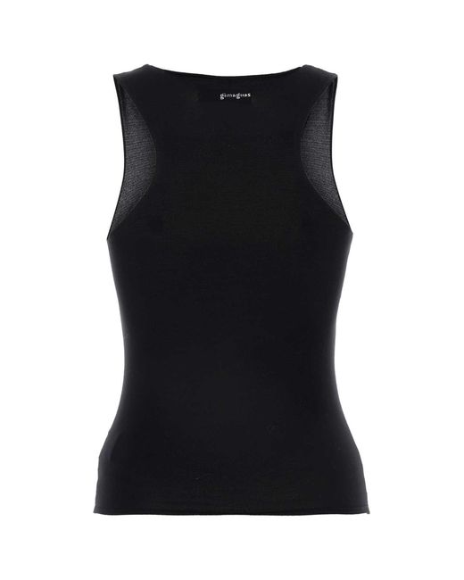 GIMAGUAS Black Nylon Galu Tank Top