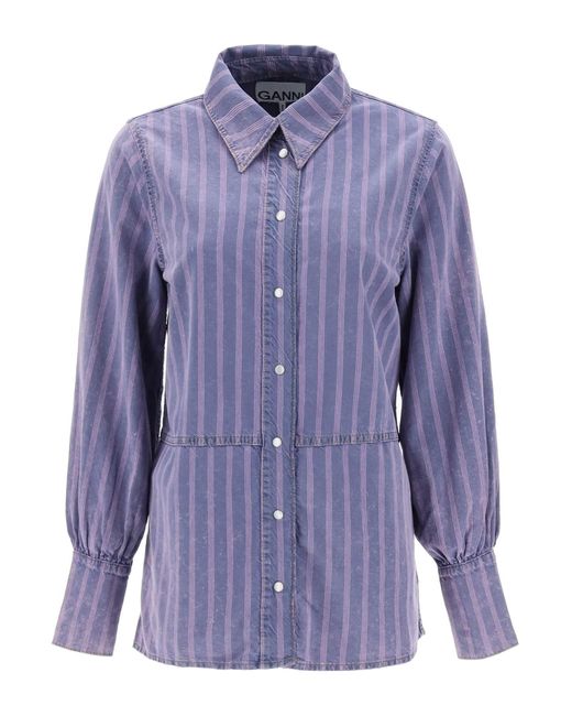 Camicia di Ganni in Purple