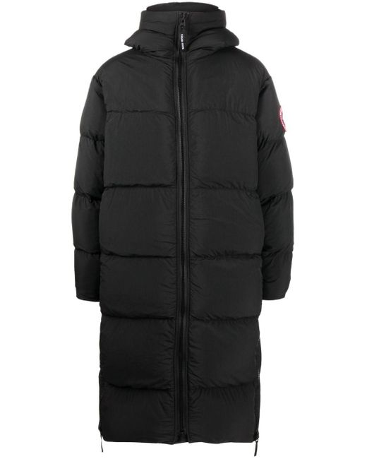 Canada Goose Gefütterter Mantel Mit Reißverschluss in Black für Herren