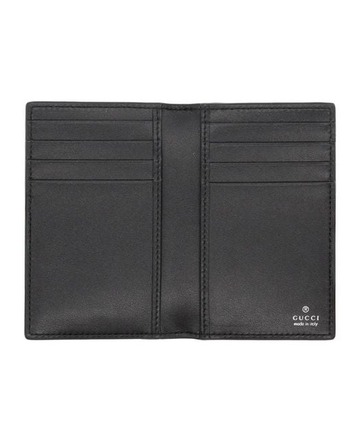 Gucci Black Horsebit 1955 Small Wallet for men