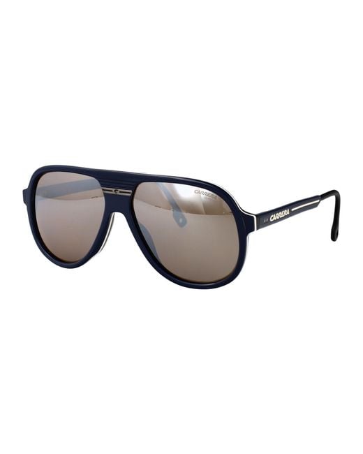 Carrera Blue Aviator Sunglasses C Sport 07/S Pjp for men