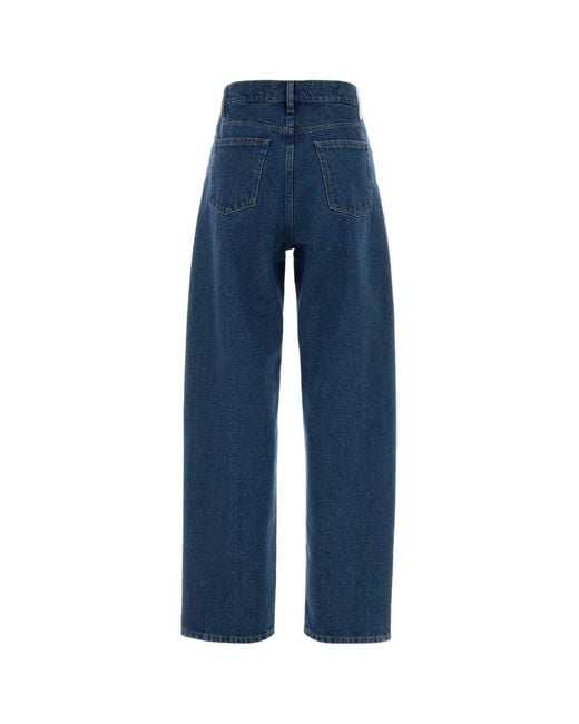Jil Sander Blue Denim Jeans