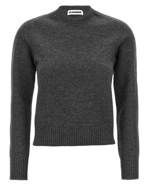 Jil Sander Wollen Trui in het Gray