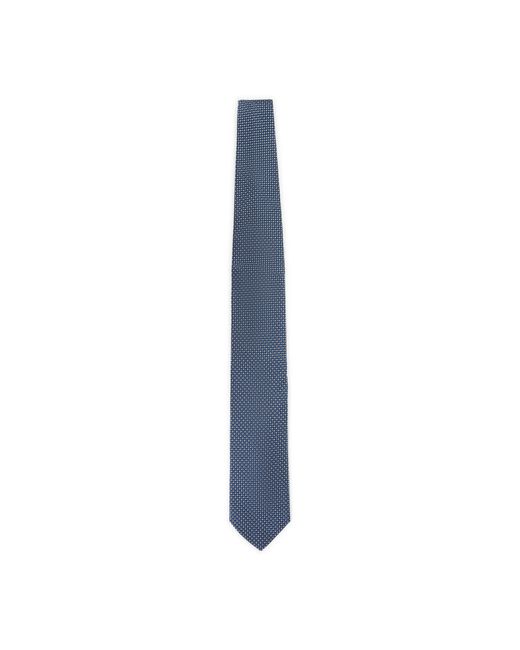 Lanvin Circle Dot Tie in Purple für Herren