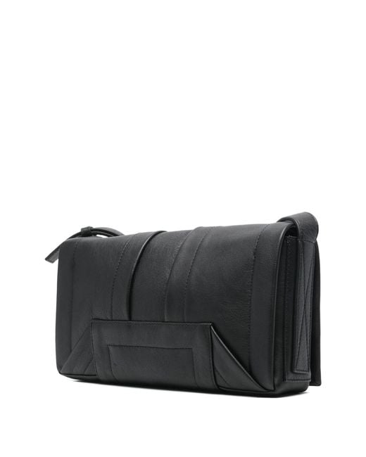Alexander Wang Black Pack Medium Flap Crossbody Bag