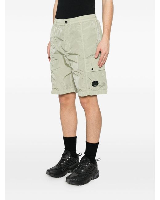 C P Company Shorts Mit Aufgesetzter Tasche in White für Herren