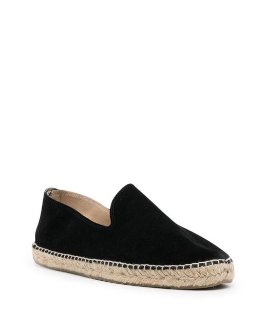 Manebí Black Hamptons Suede Espadrilles