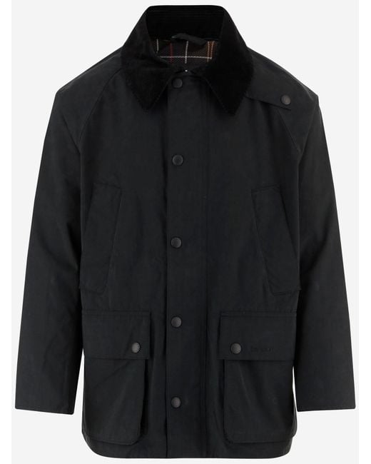 Barbour Black Bedale Jacket