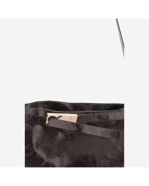 Benedetta Bruzziches White Lauren Glossy Leather Bag