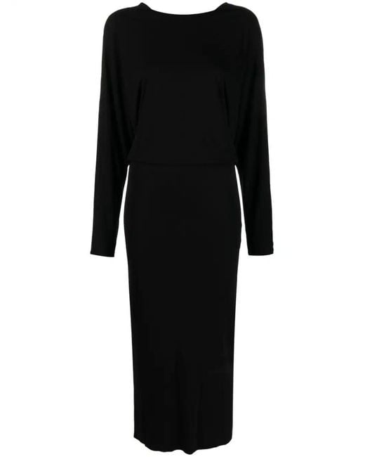 Khaite Black Trina Dress