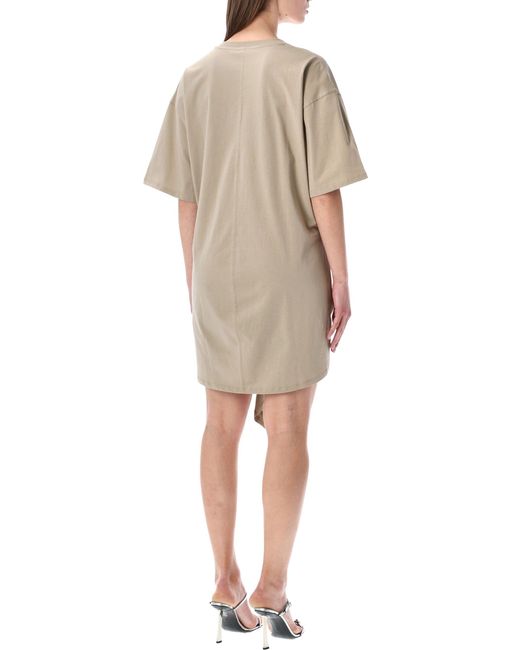 DIESEL Natural D-Eivor Cotton T-Shirt Dress