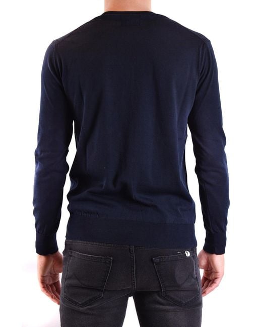 Hōsio Pullover Blau in Blue für Herren