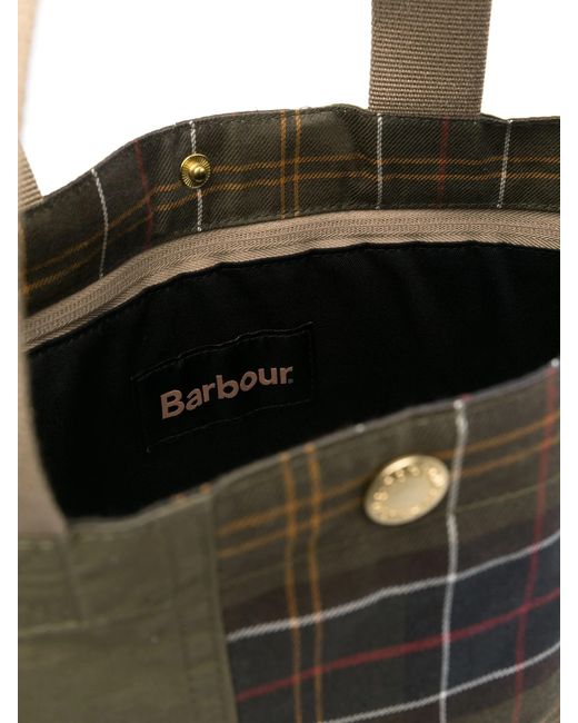 Barbour Multicolor Transport Patchwork Tote Tasche