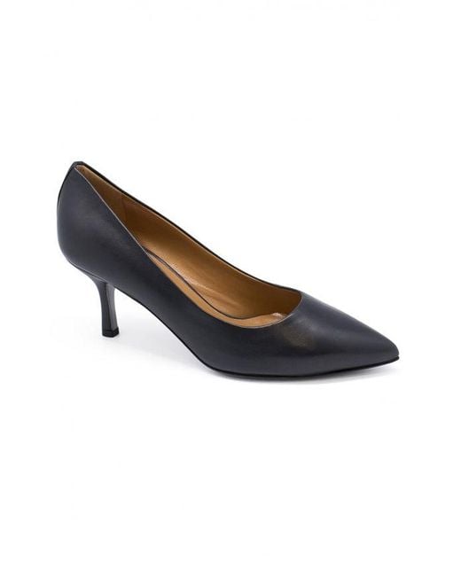 Walter Steiger Black Leather Pumps