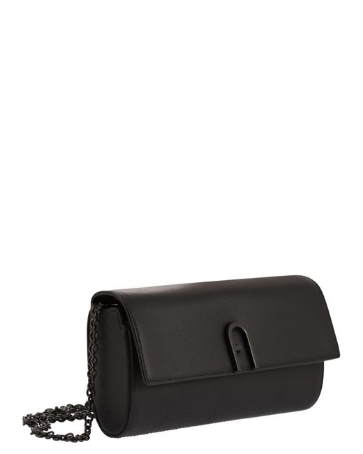 Flow Mini Shoulder Bags Furla de color Black