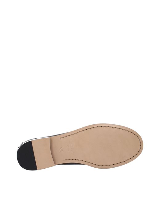 Ferragamo Black Harry Leather Loafers