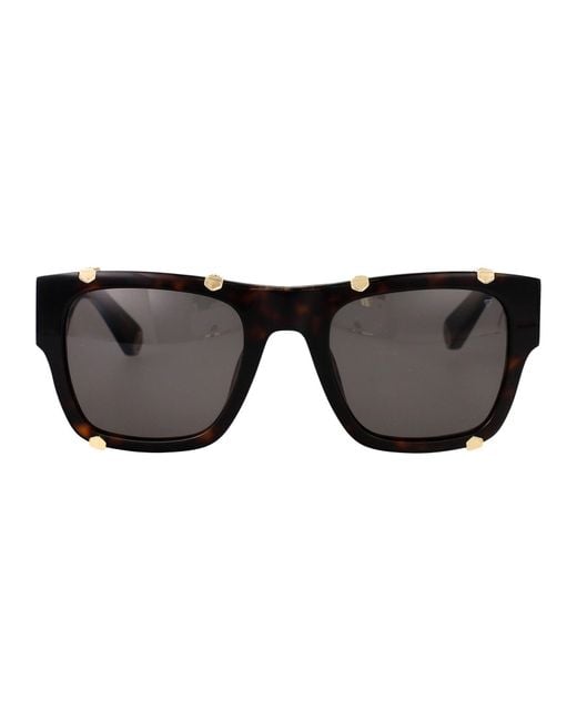 Philipp Plein Black Sunglasses for men
