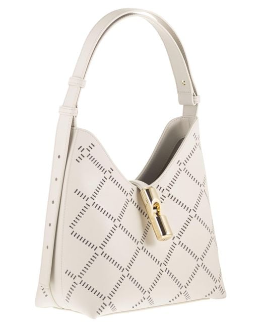 Furla Natural Goccia Shoulder Bag S