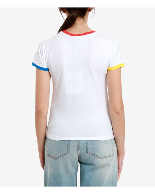 MSGM White T Shirts And Polos