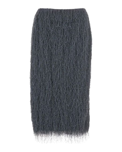Dries Van Noten Droogt Van Noten Sokna Tris in het Gray