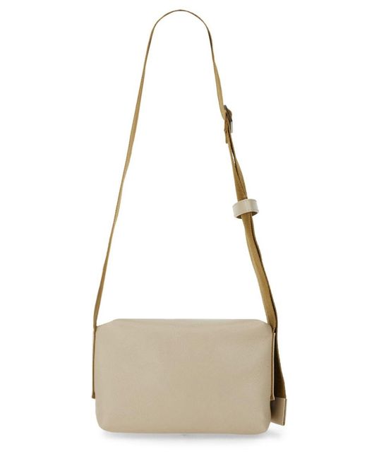 Uma Wang Natural Leather Shoulder Bag Calf