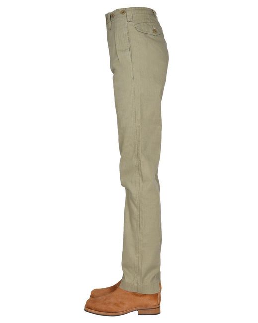 Nigel Cabourn Green Regular Fit Jeans for men