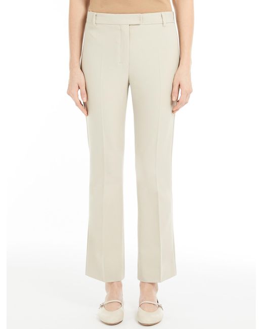 Max Mara Broek Beige in het Natural