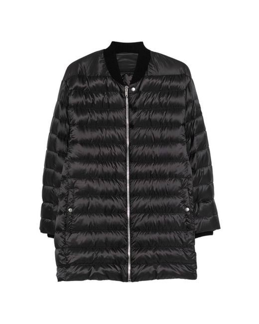 Moncler Black Nylon Parka Coat