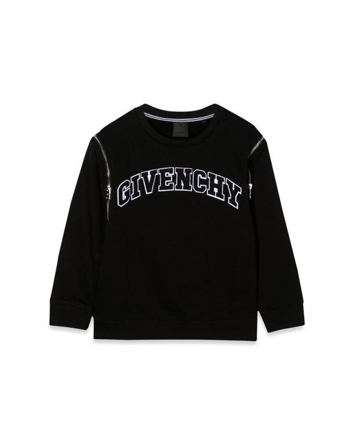 Givenchy Black Crewneck Sweatshirt
