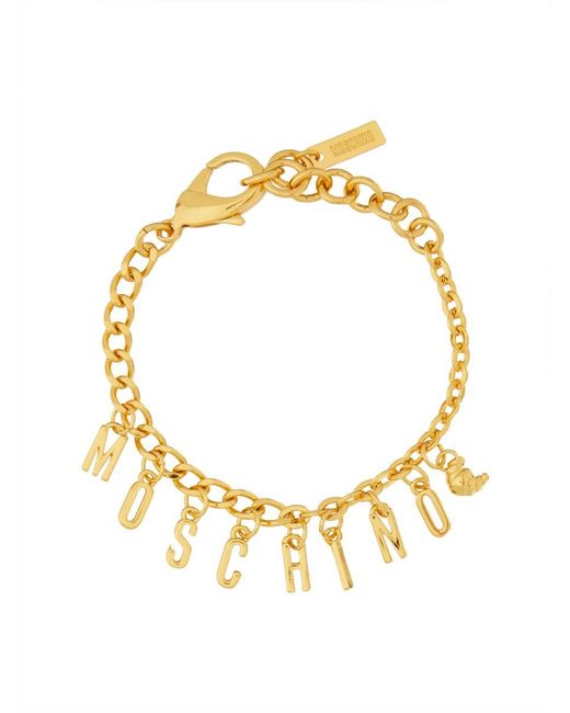 Moschino Metallic Logo -Armband