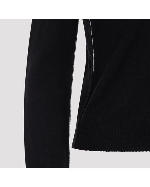 MM6 by Maison Margiela Black Cardigan