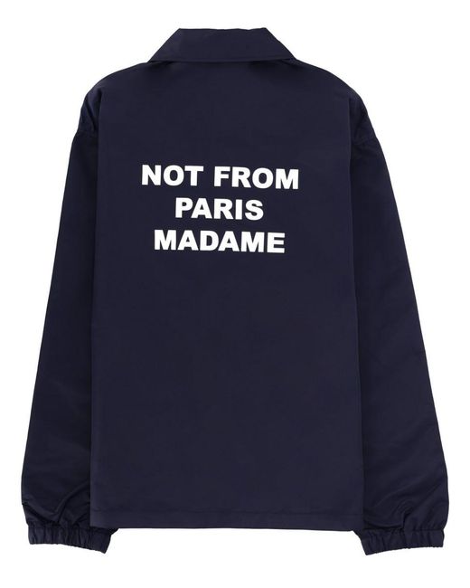 Drole de Monsieur Blue "Slogan" Jacket